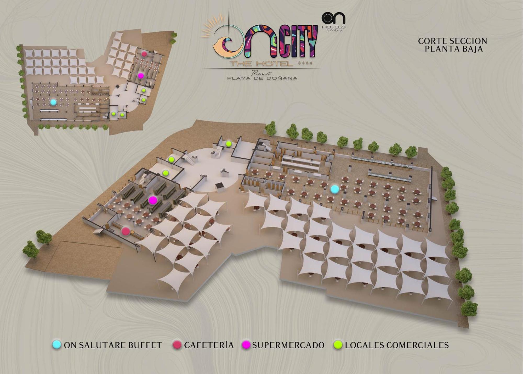 On City Resort All Inclusive Prime Matalascañas Exterior foto